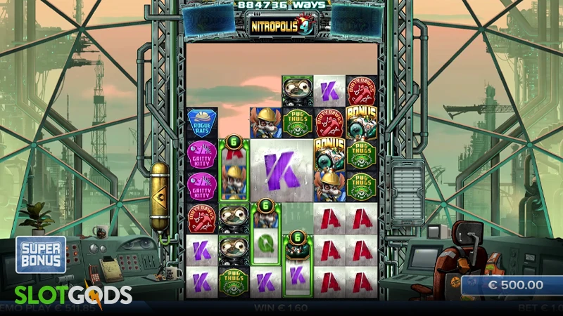 Nitropolis 4 Slot - Screenshot 2