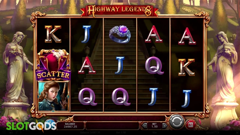 Highway Legends Slot - Screenshot 1
