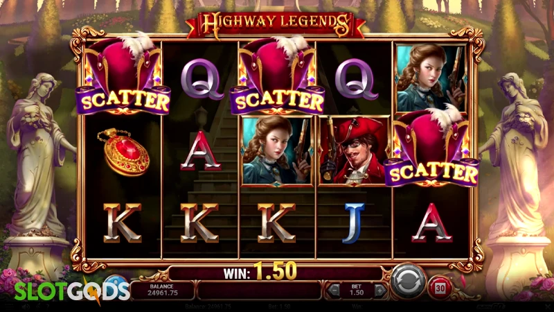Highway Legends Slot - Screenshot 3