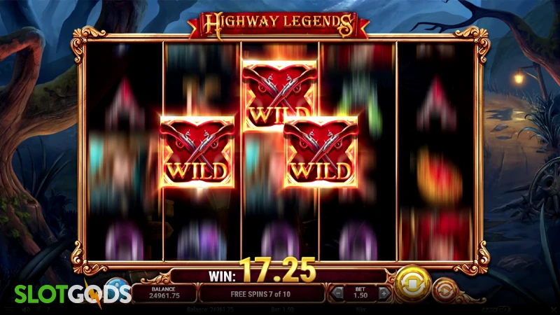 Highway Legends Slot - Screenshot 4