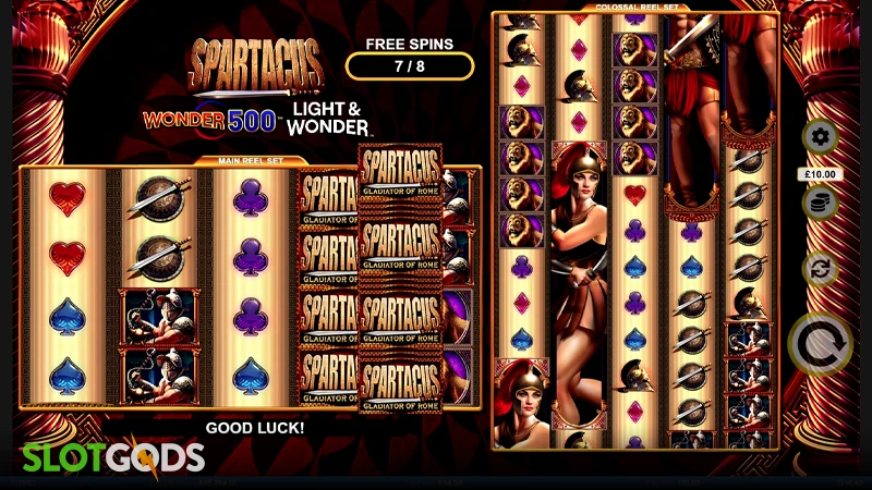 Spartacus 500 Slot - Screenshot 2