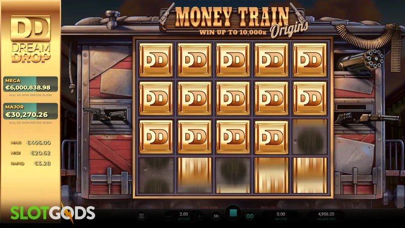 Money Train Origins Dream Drop Slot - Screenshot 3