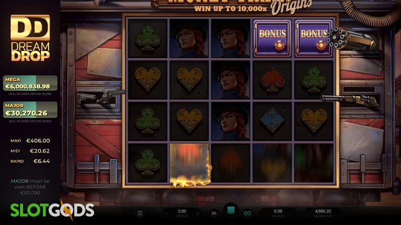 Money Train Origins Dream Drop Slot - Screenshot 2
