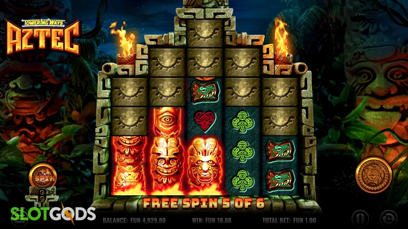 Towering Ways Aztec Slot - Screenshot 3