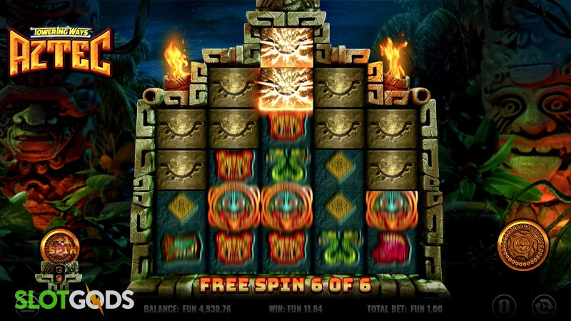 Towering Ways Aztec Slot - Screenshot 4