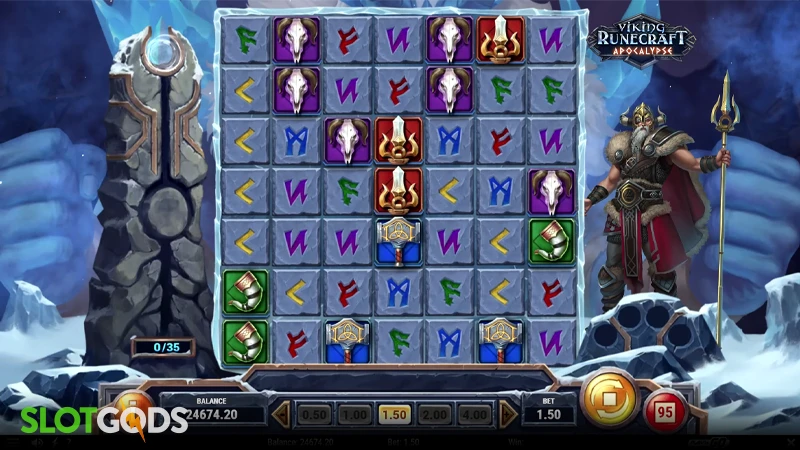 Viking Runecraft Apocalypse Slot - Screenshot 1