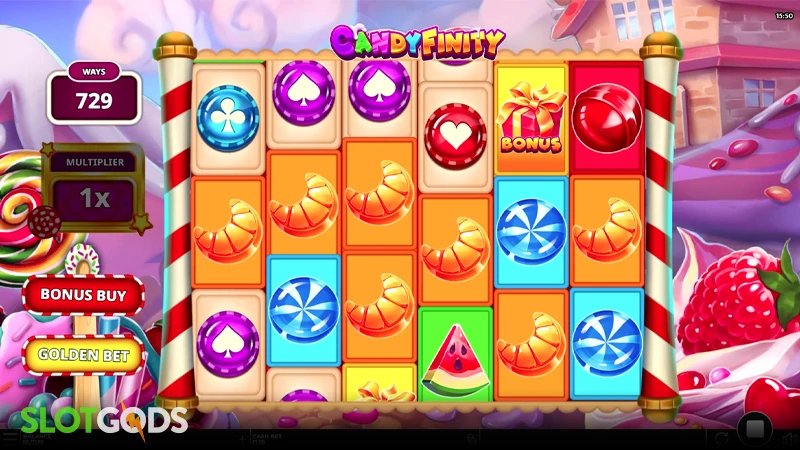 Candyfinity Slot - Screenshot 1