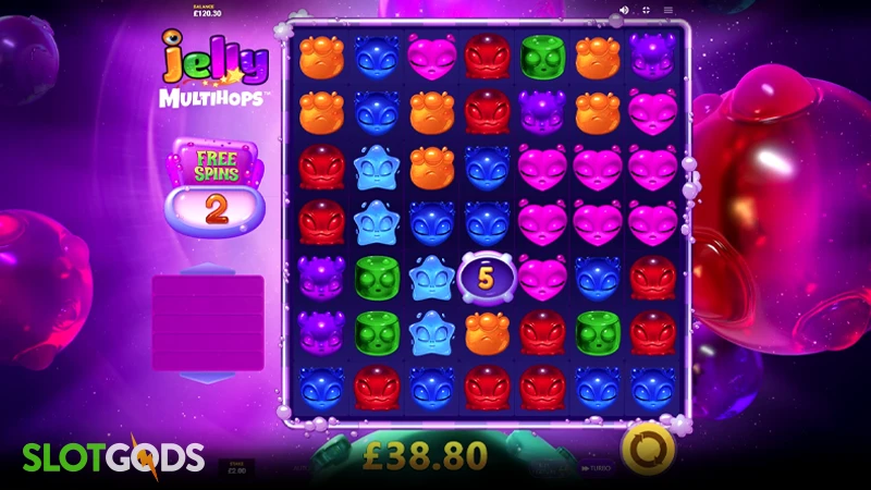 Jelly Multihops™ Slot - Screenshot 3