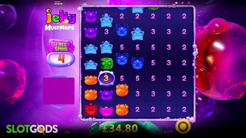 Jelly Multihops™ Slot - Screenshot 2