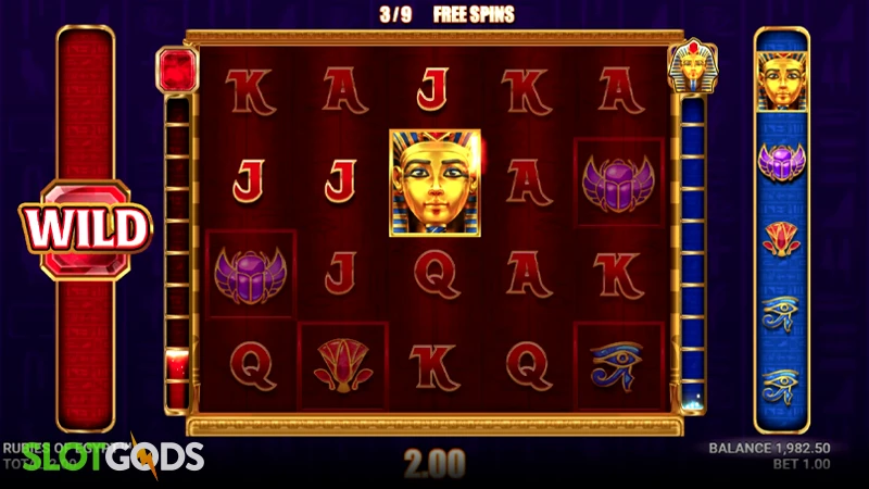 Rubies of Egypt Slot - Screenshot 2