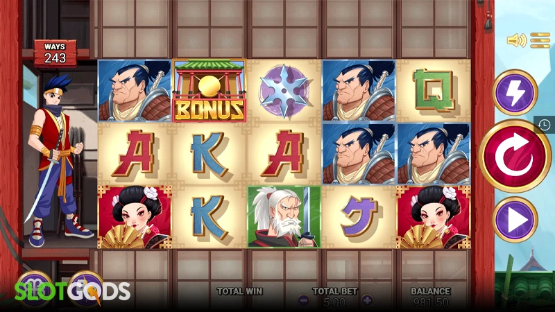 Rise of Shinobi Slot - Screenshot 