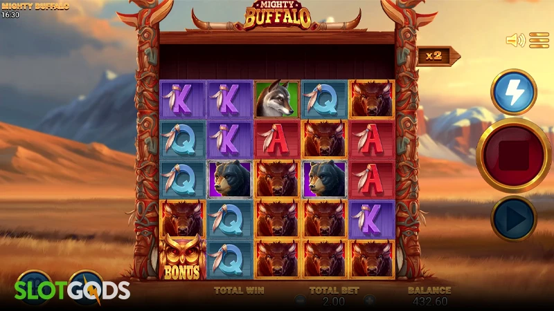 Mighty Buffalo Slot - Screenshot 