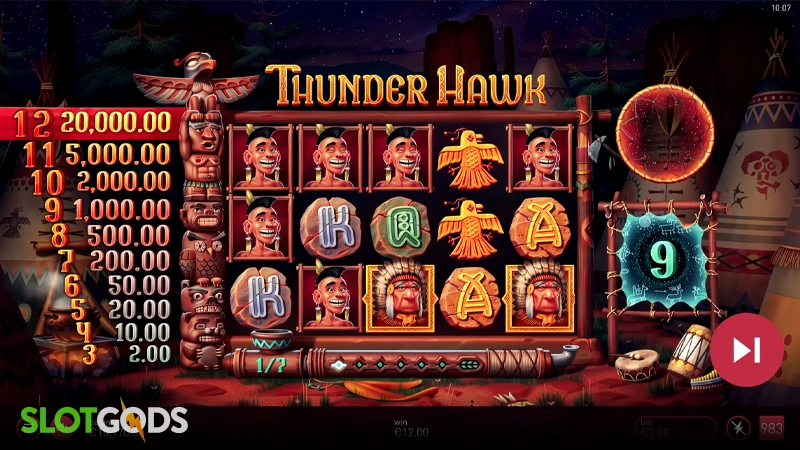 Thunderhawk Slot - Screenshot 2