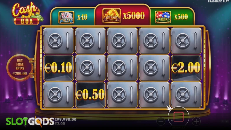 Cash Box Slot - Screenshot 1