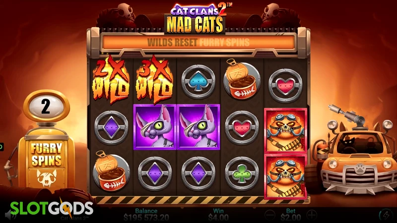 Cat Clans 2 Slot - Screenshot 3