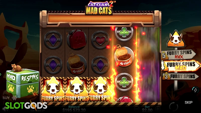 Cat Clans 2 Slot - Screenshot 2