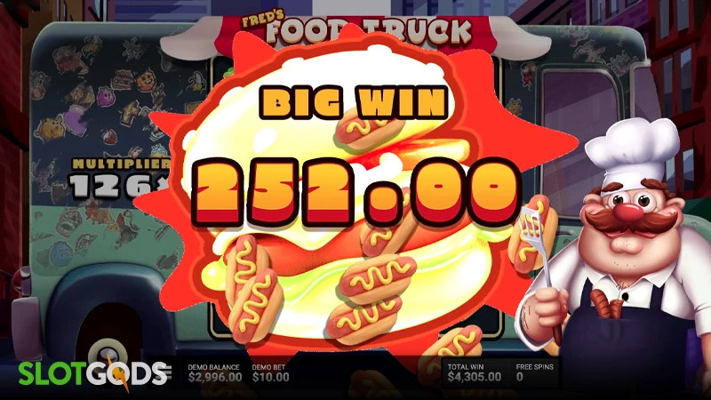 Fred’s Food Truck Slot - Screenshot 4