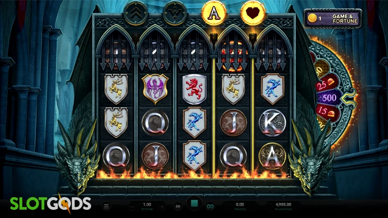 Temple of Fury Dream Drop Slot - Screenshot 