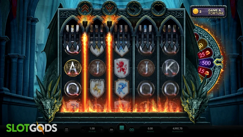 Temple of Fury Dream Drop Slot - Screenshot 2