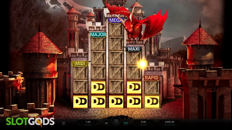 Temple of Fury Dream Drop Slot - Screenshot 4
