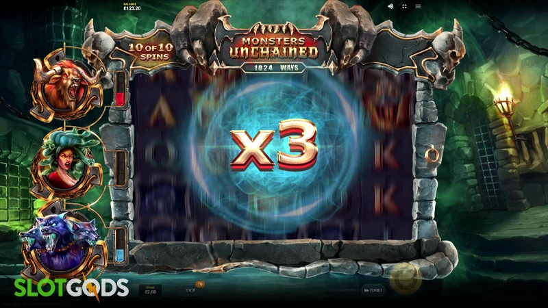Monsters Unchained Slot - Screenshot 2