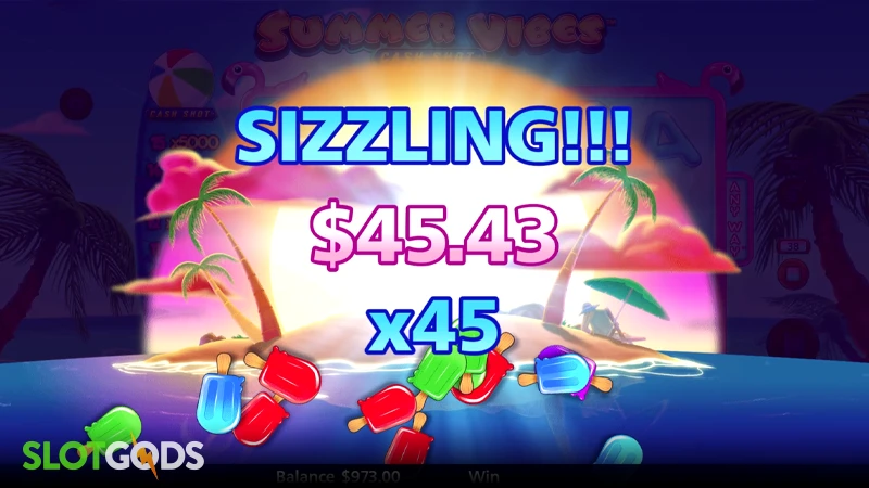 Summer Vibes Cash Shot Slot - Screenshot 4