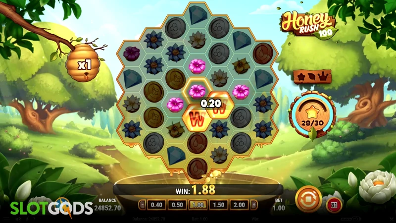 Honey Rush 100 Slot - Screenshot 2