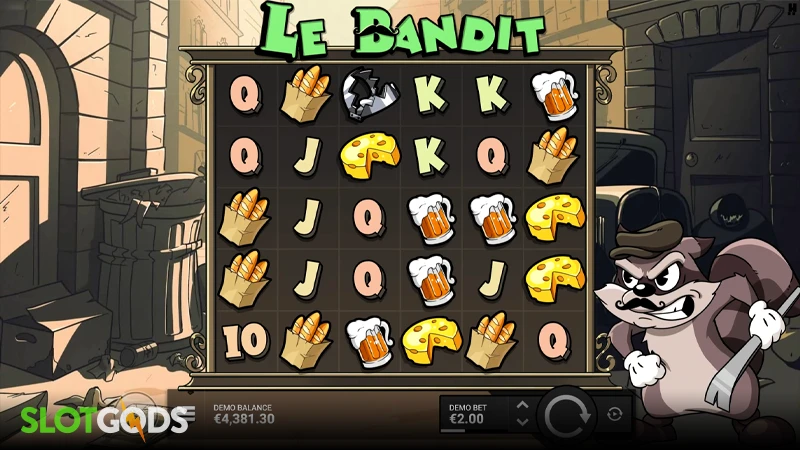 Le Bandit Online Slot by Hacksaw Gaming