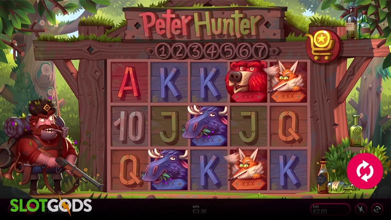 Peter Hunter Slot - Screenshot 