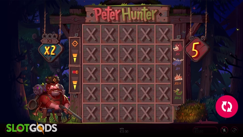 Peter Hunter Slot - Screenshot 2