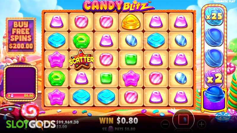 Candy Blitz Slot - Screenshot 1