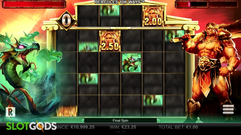 Hercules 10K Ways Slot - Screenshot 3