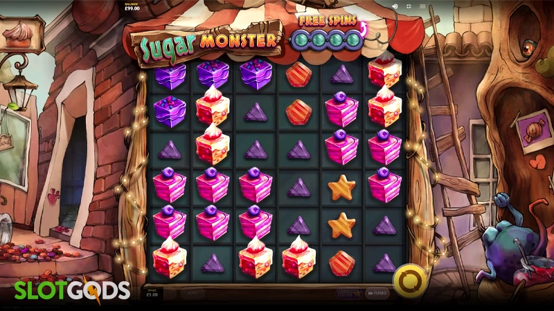 Sugar Monster Slot - Screenshot 1