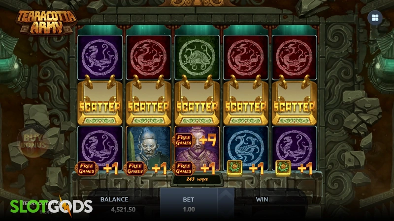 Terracotta Army Slot - Screenshot 2