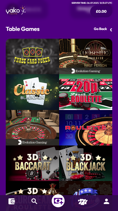 Yako Casino Mobile Screenshot 4