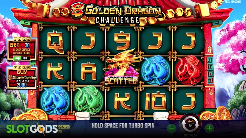 8 Golden Dragon Challenge Slot - Screenshot 1