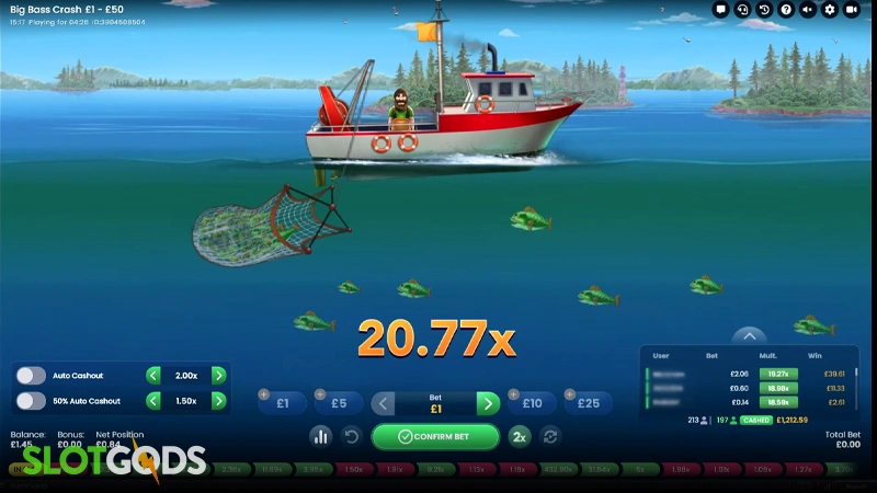 Big Bass Crash Slot - Screenshot 3
