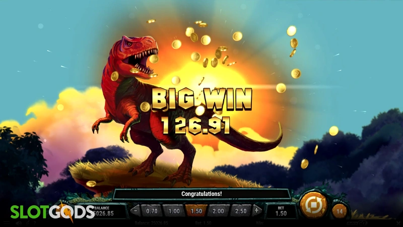 Raging Rex 3 Slot - Screenshot 4