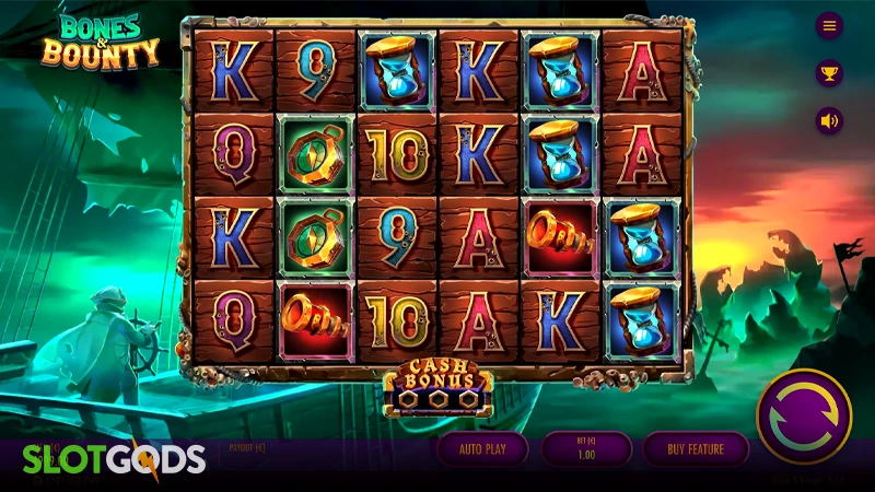 Bones & Bounty Slot - Screenshot 