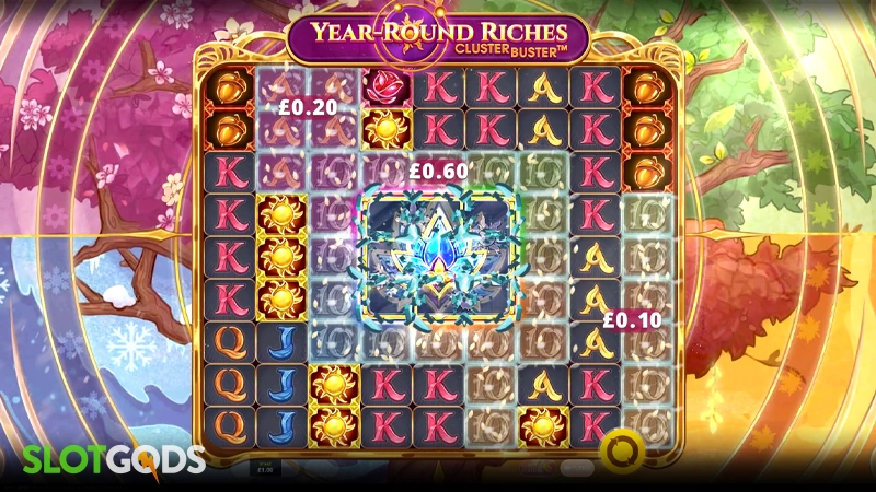 Year-Round Riches Clusterbuster Slot - Screenshot 2