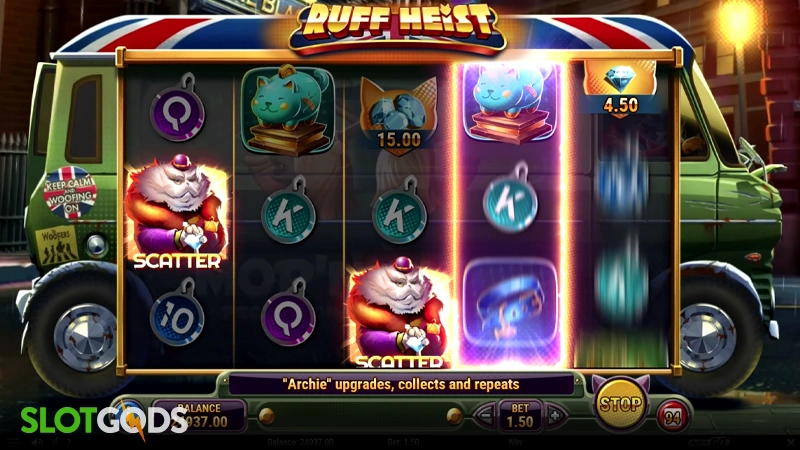 Ruff Heist Slot - Screenshot 2