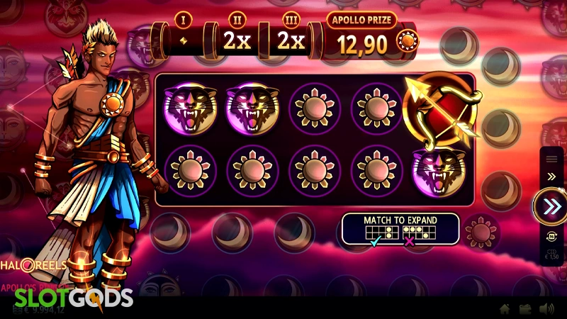 Apollo's Rings Slot - Screenshot 