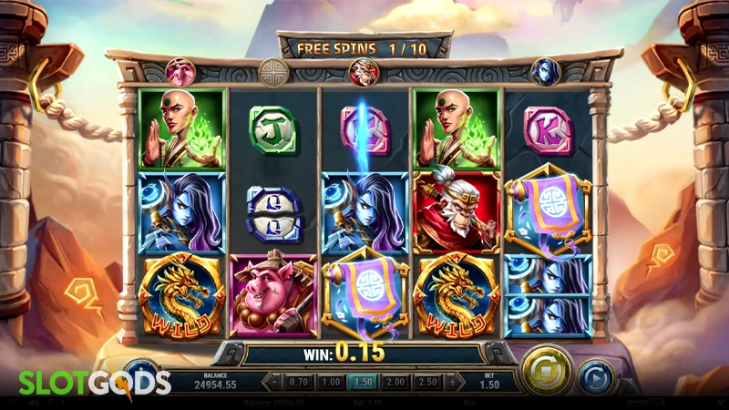 Monkey: Battle for the Scrolls Slot - Screenshot 3