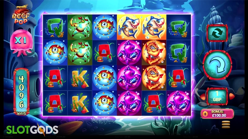 Reef Pop Slot - Screenshot 