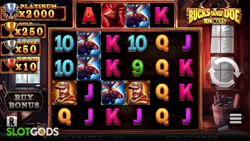 Bucks and Doe 10K Ways Slot - Screenshot 1