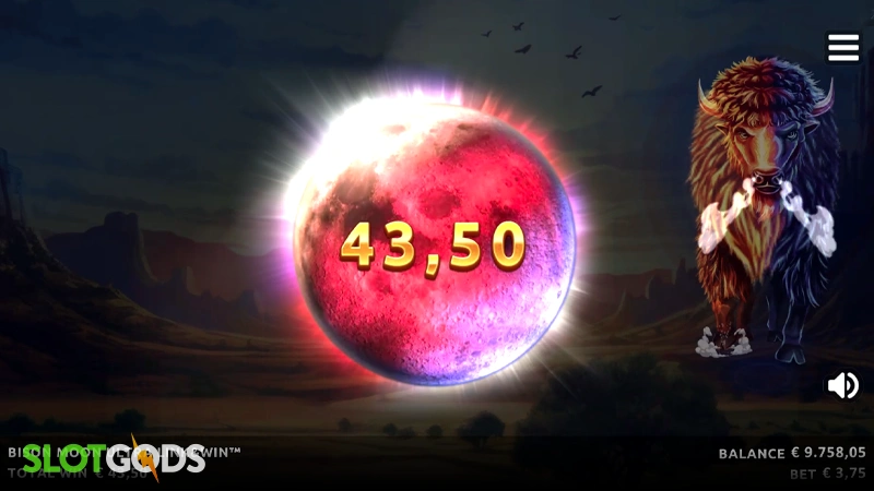 Bison Moon Ultra Link & Win Slot - Screenshot 4