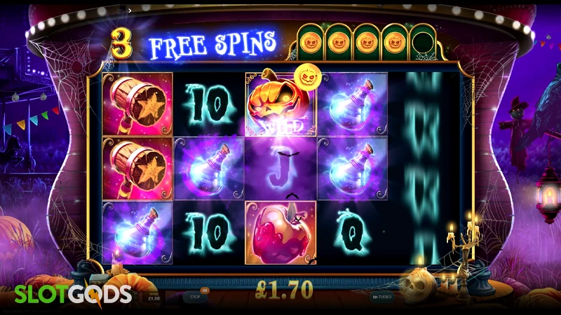 Spooky Carnival Slot - Screenshot 4