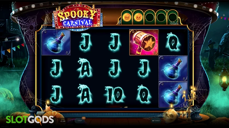 Spooky Carnival Slot - Screenshot 1