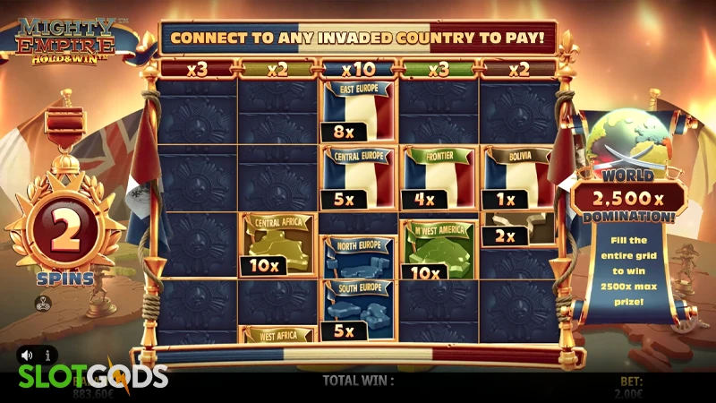 Mighty Empire Hold & Win Slot - Screenshot 3