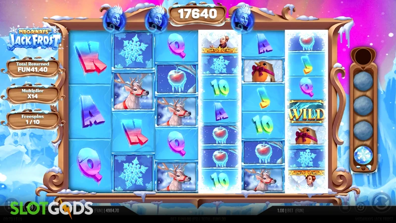 Megaways Jack Frost Slot - Screenshot 3